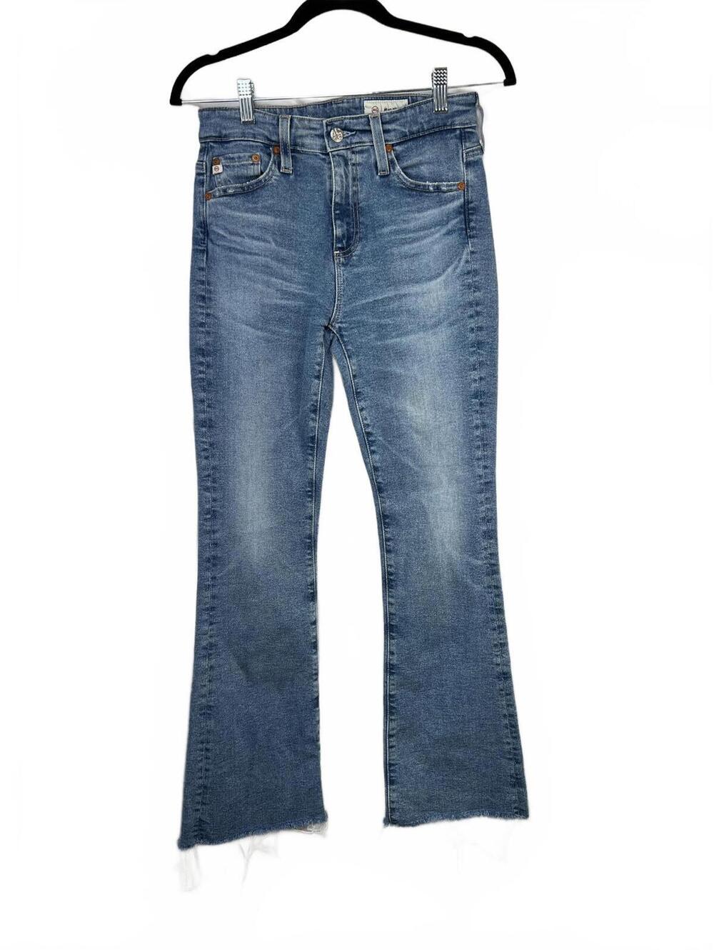 AG Adriano Goldschmied Farrah Boot Crop High Rise Jeans 25x30